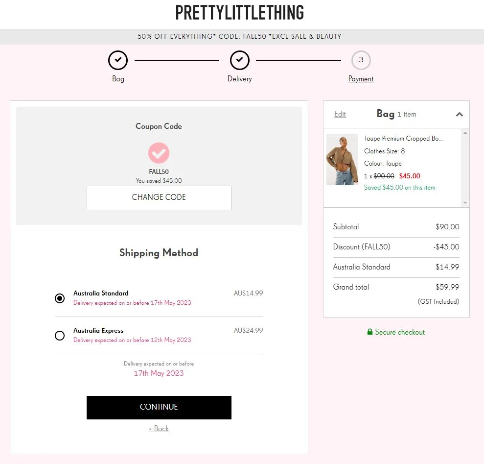 50 Off Everything PrettyLittleThing Discount Codes September 2023 
