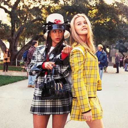 Clueless 90s plaid skirts Image: Getty