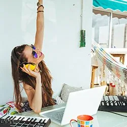 Enjoying music