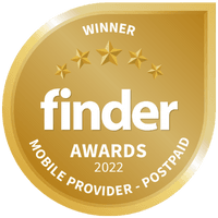 Finder Award Winner Postpaid 2022