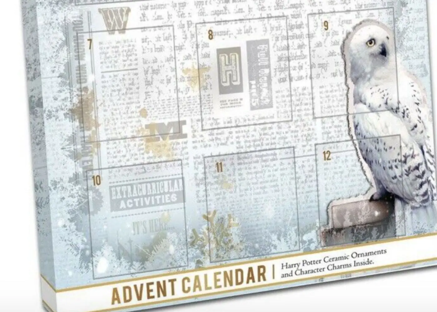 5. Harry Potter Wizarding World 12 Days of Ceramic Ornaments: $59 at eBay