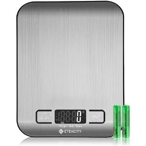 Etekcity Food Digital Kitchen Weight Scales EK6015 Backlit Stainless Steel