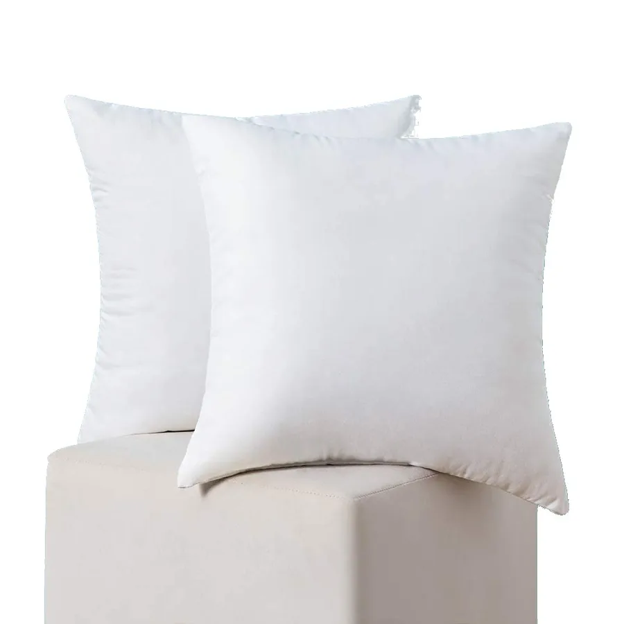 MIULEE Set of 2 18-inch x 18-inch Throw Pillow Inserts