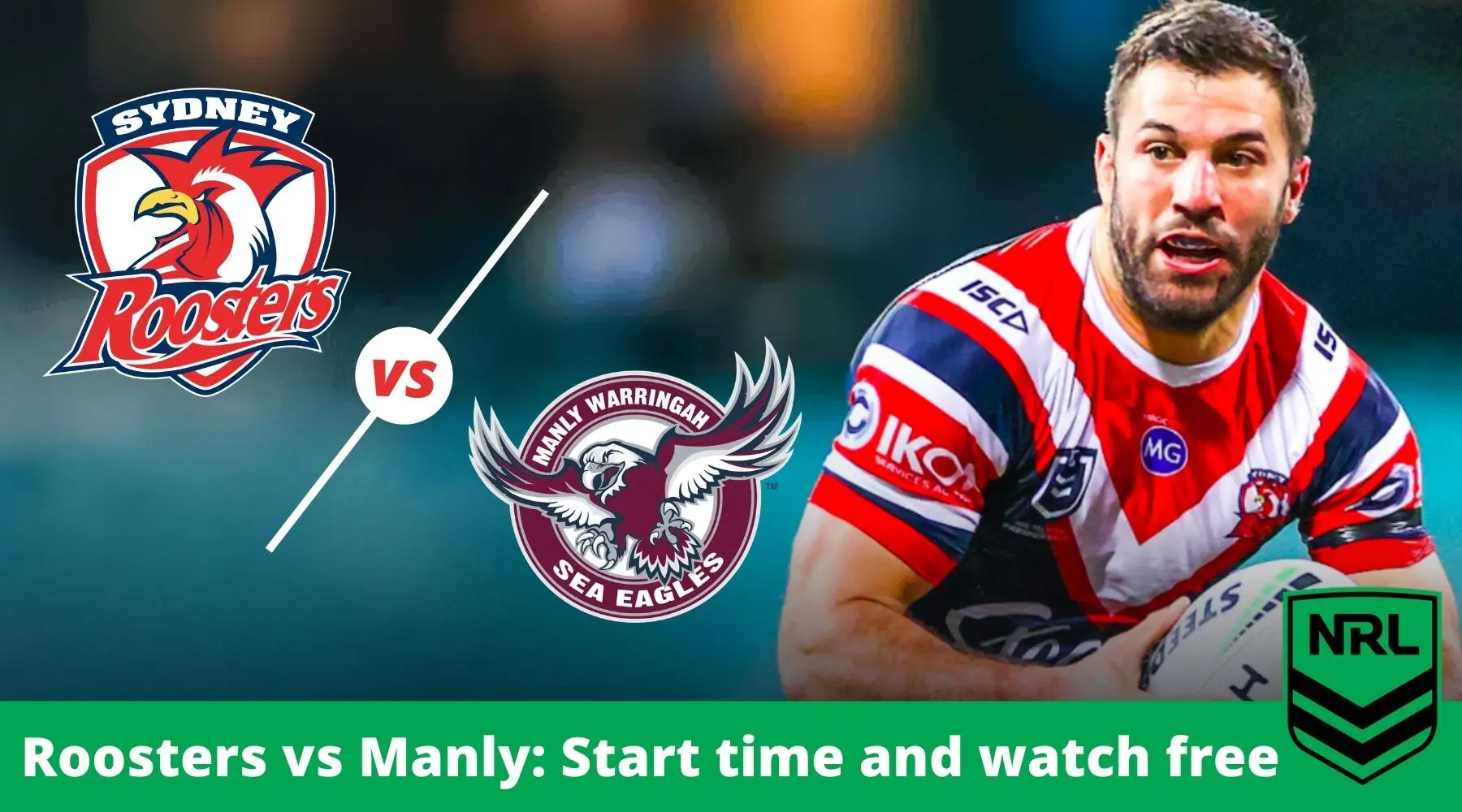 How to watch Roosters vs Manly NRL live and free Finder
