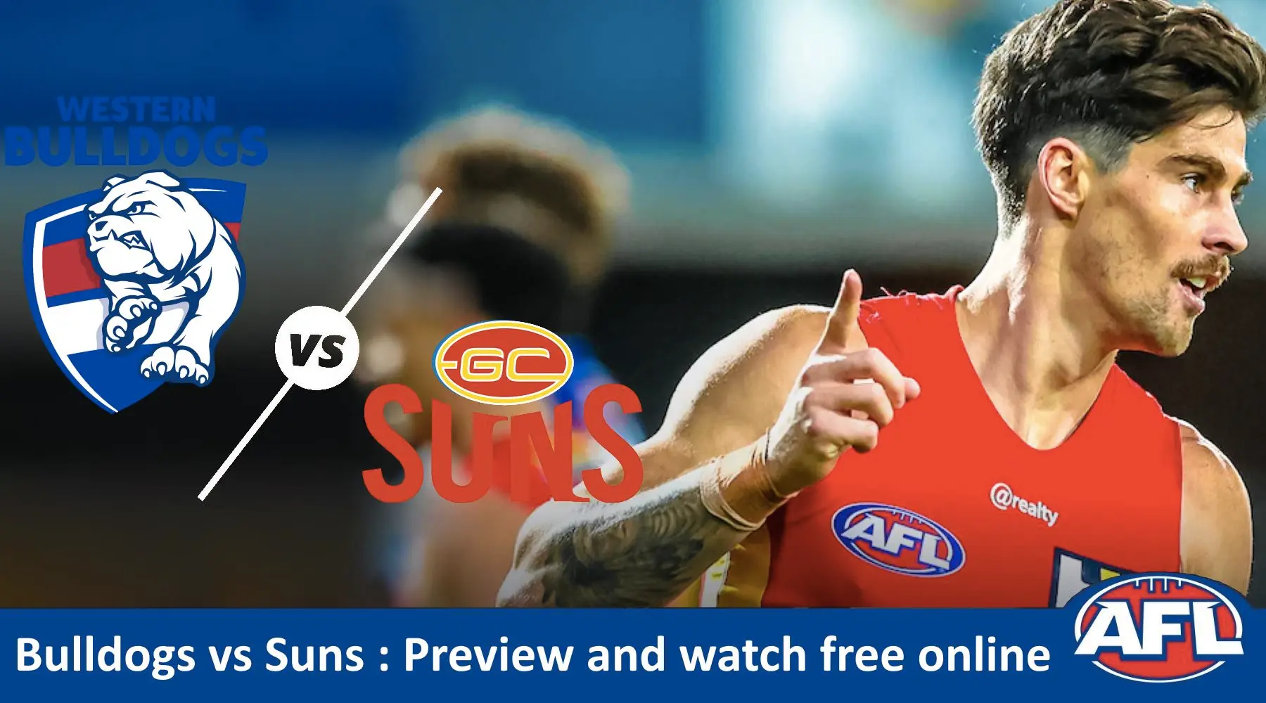 Watch Bulldogs vs Gold Coast AFL live and match preview