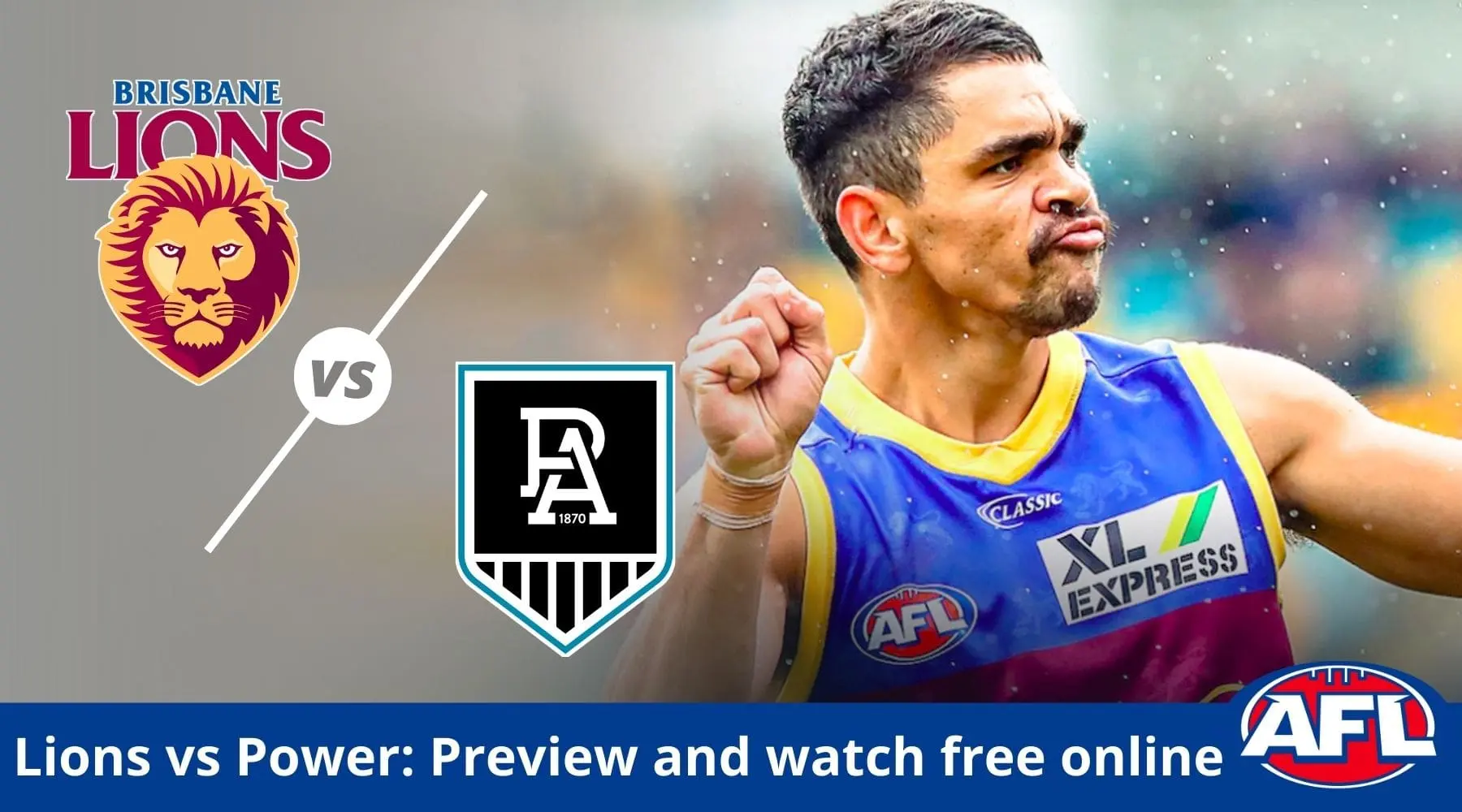 How to watch Brisbane vs Port Adelaide AFL live and preview