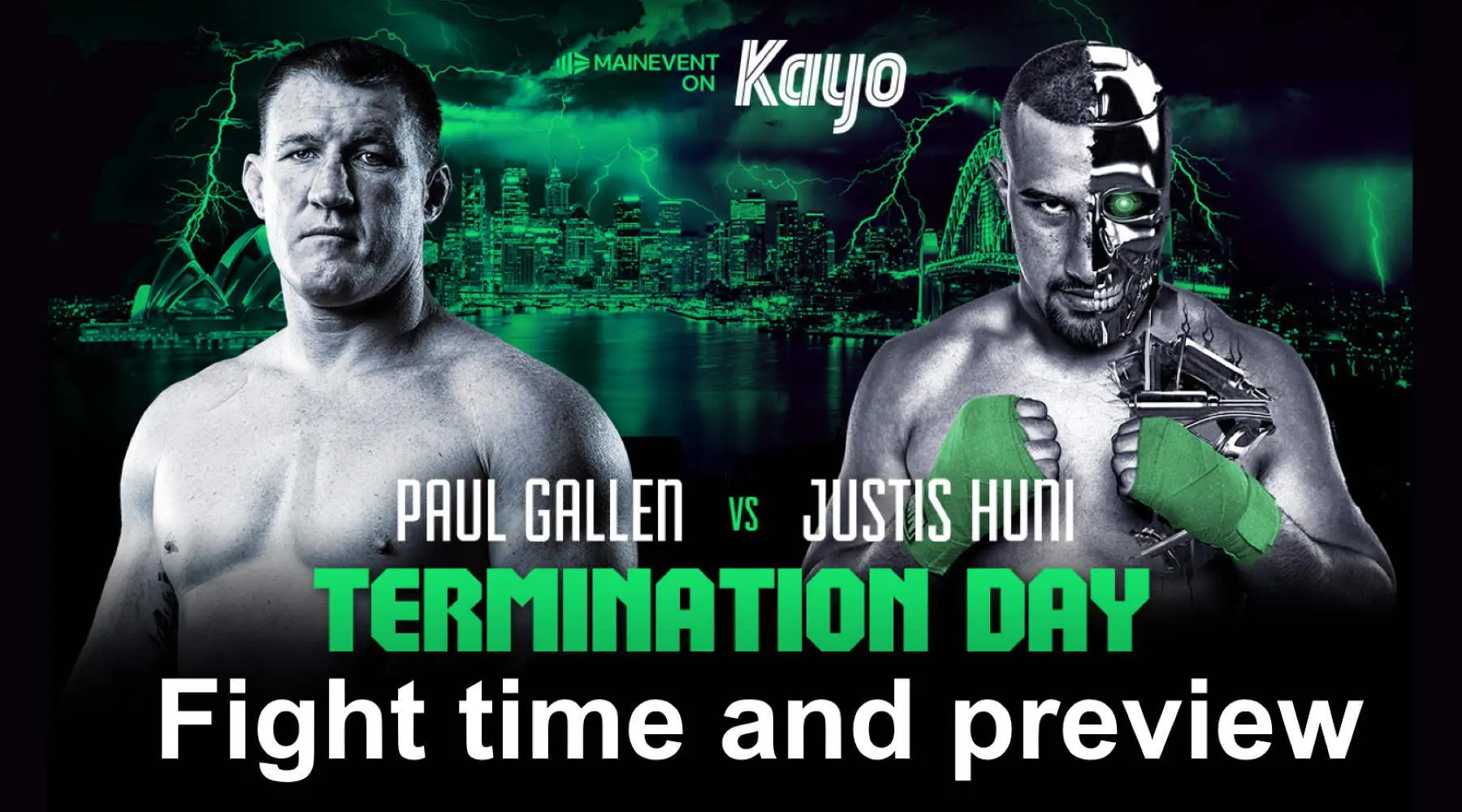 How to watch Paul Gallen vs Justis Huni boxing match live online