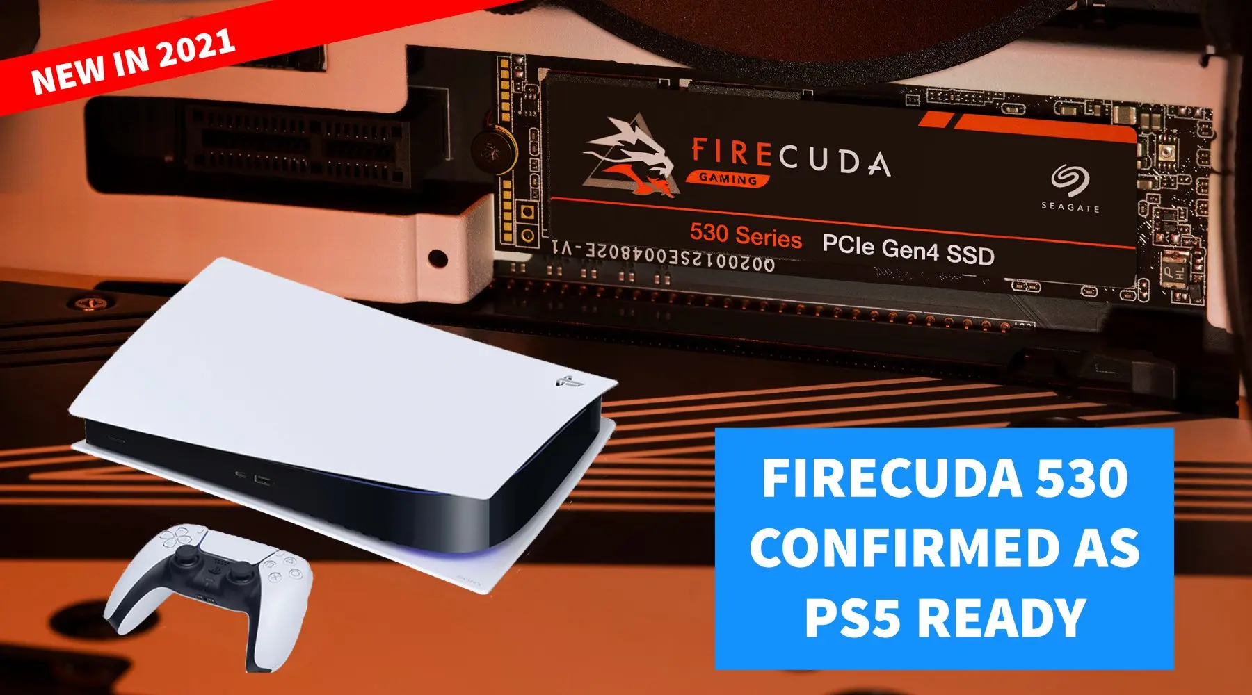 Seagate confirms FireCuda 530 is PlayStation 5 ready