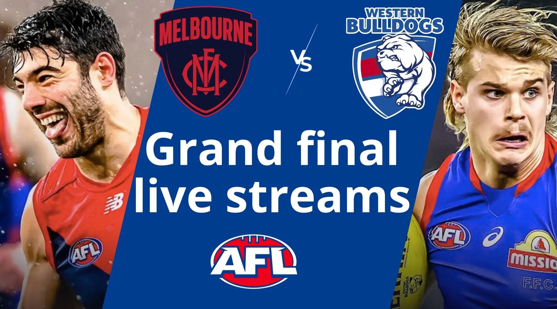 Melbourne vs Western Bulldogs AFL grand final Get live stream here