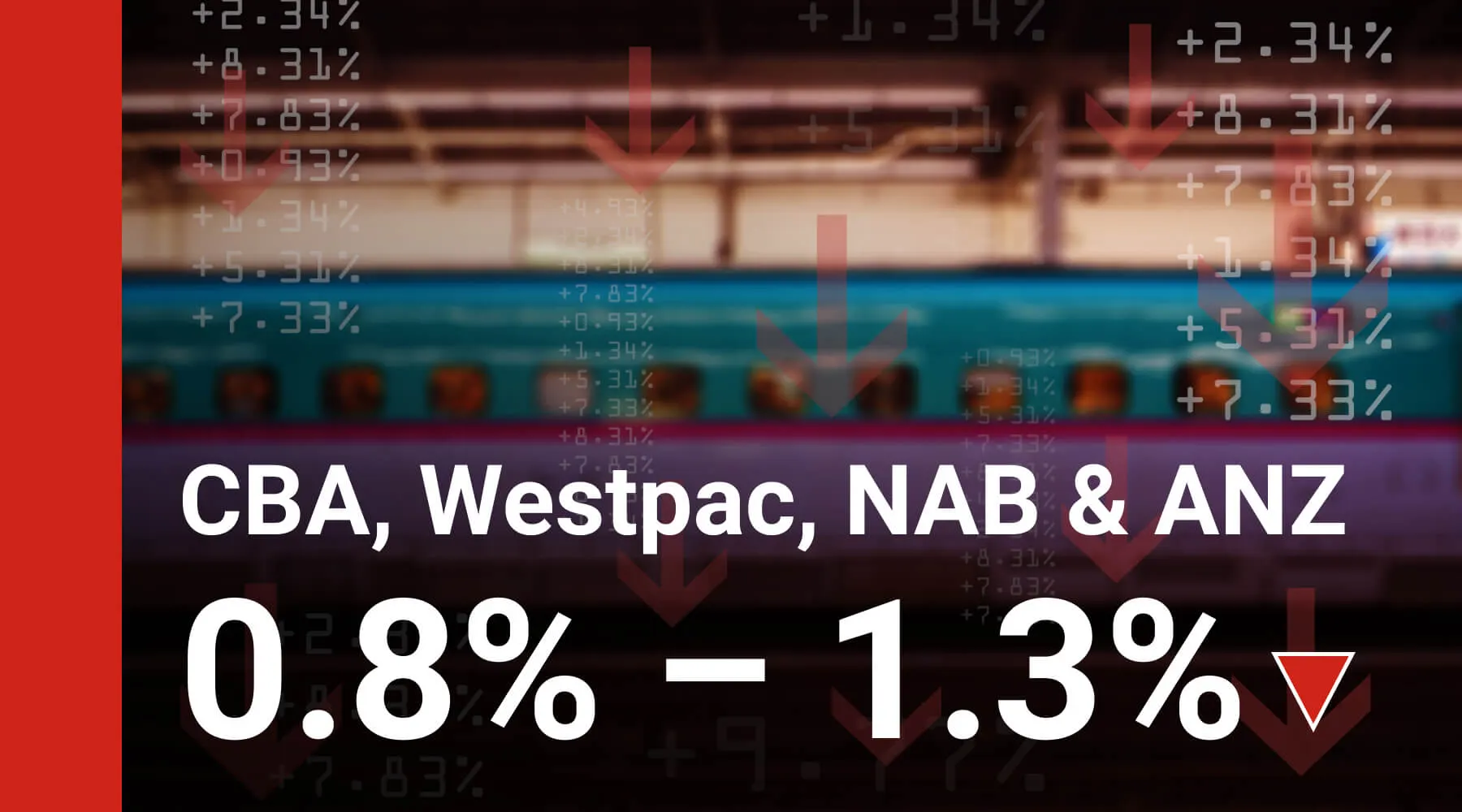 Why are the CBA and WBC share prices stumbling today?