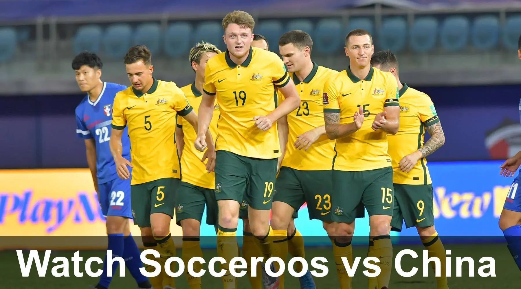 How to watch Socceroos vs China World Cup qualifier online