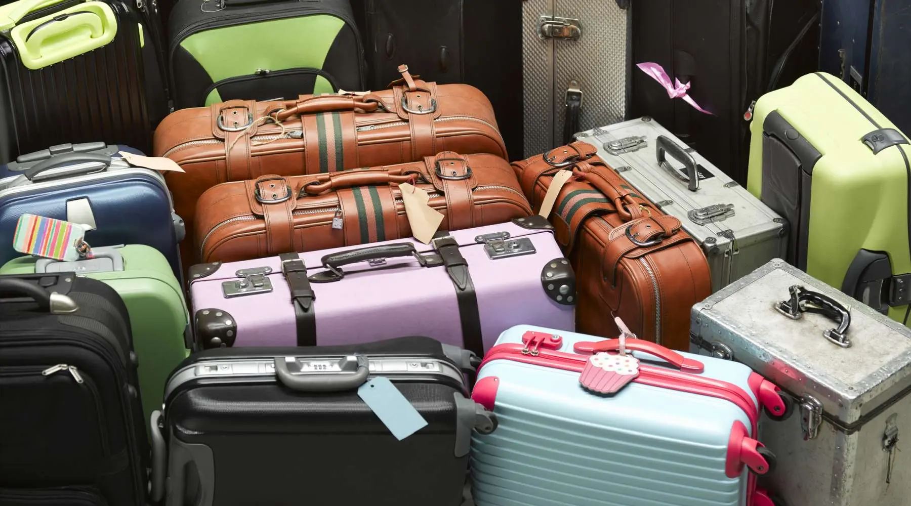 Lots of suitcases
