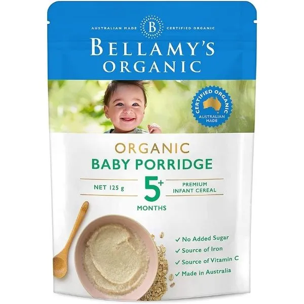 Best Cereal: Bellamy's Organic Baby Porridge