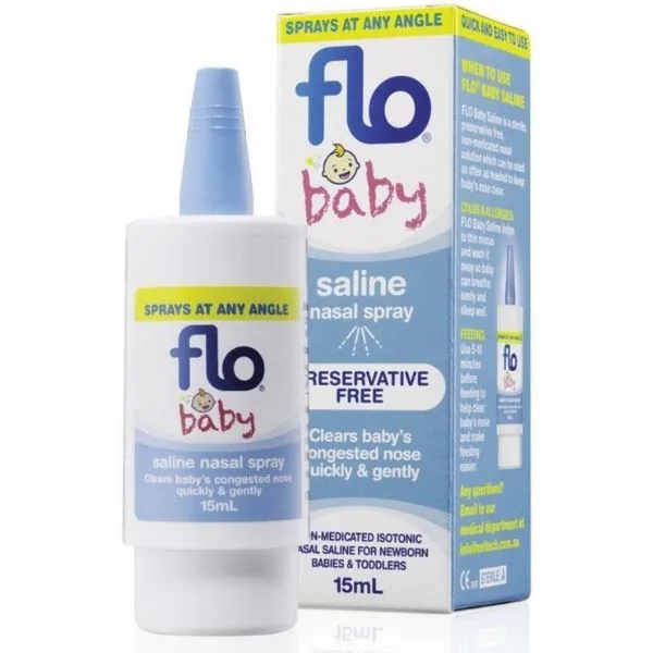 Better Baby Health: Flo Baby Nasal Saline Spray