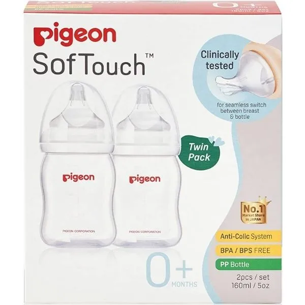 Best bottle: Pigeon SofTouch