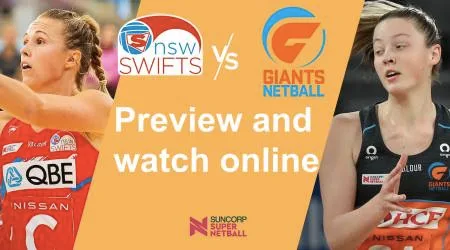 How to watch NSW Swifts vs Giants Super Netball live online in Australia