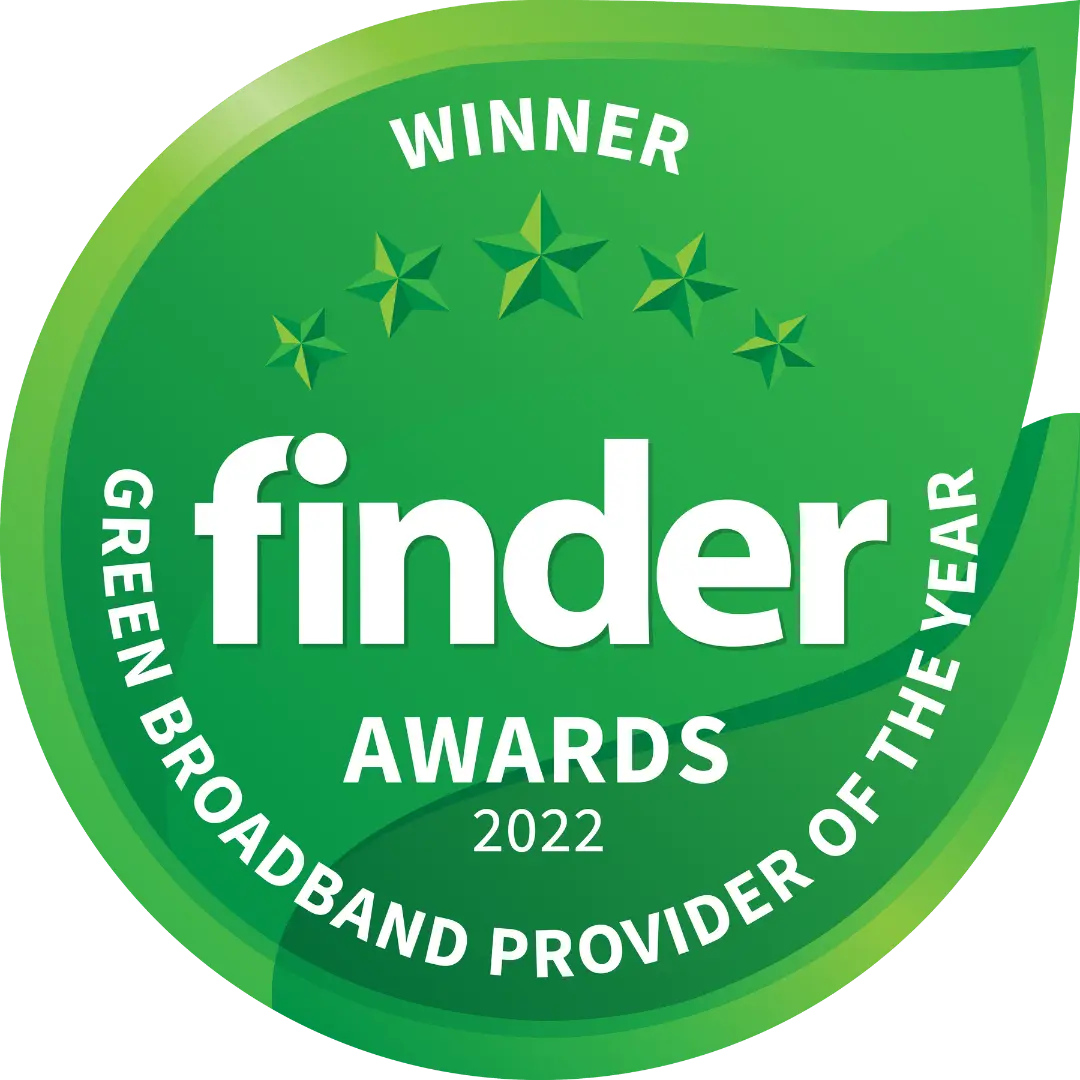 Finder green awards 2021 for mobile plan provider of the year