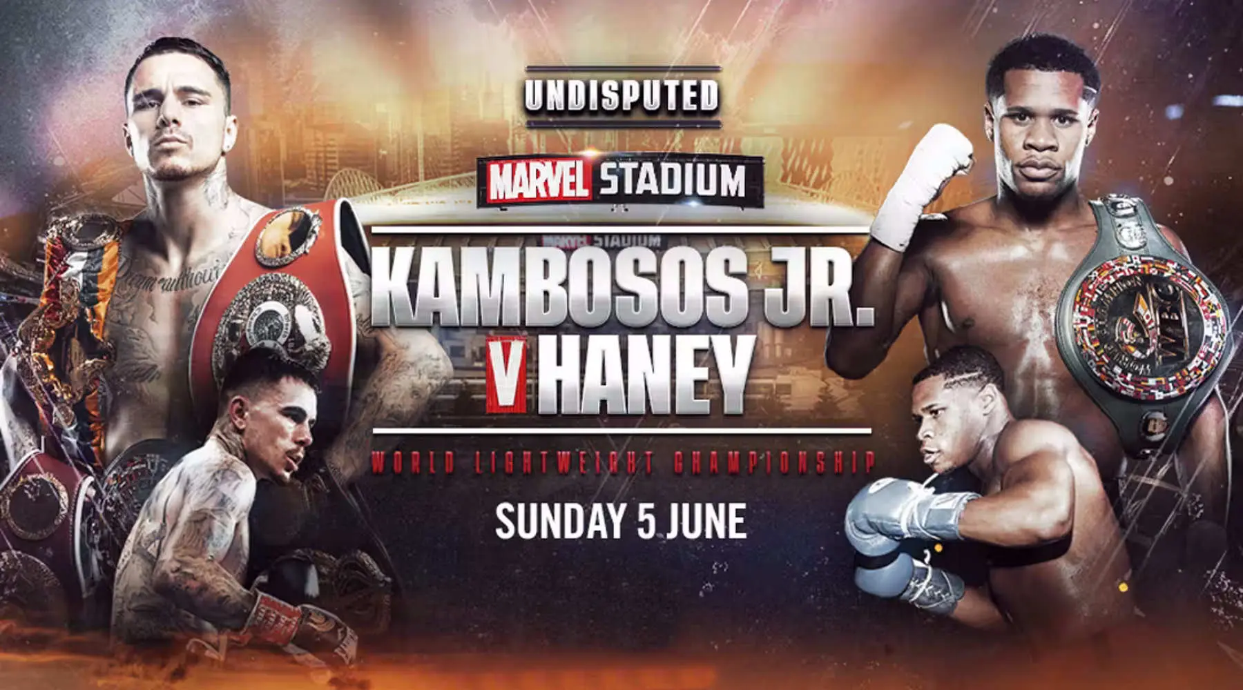 How to watch Kambosos Jr vs Haney boxing live online and start time