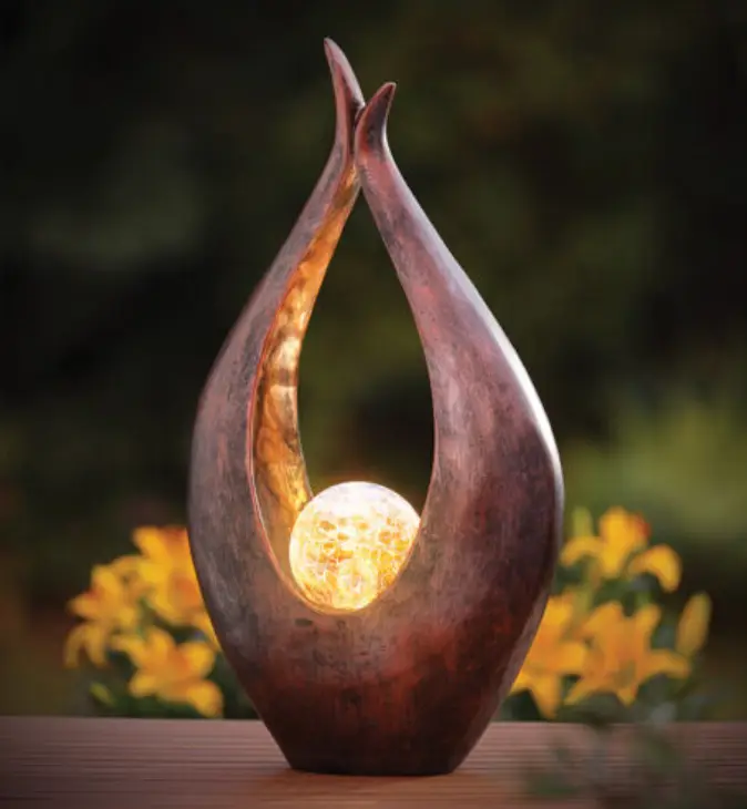 Namaste Solar Garden Ornament