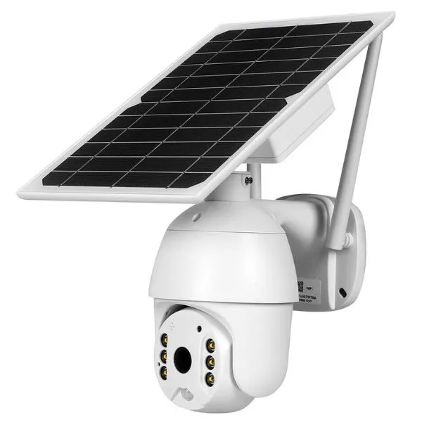 Solar powered security camera