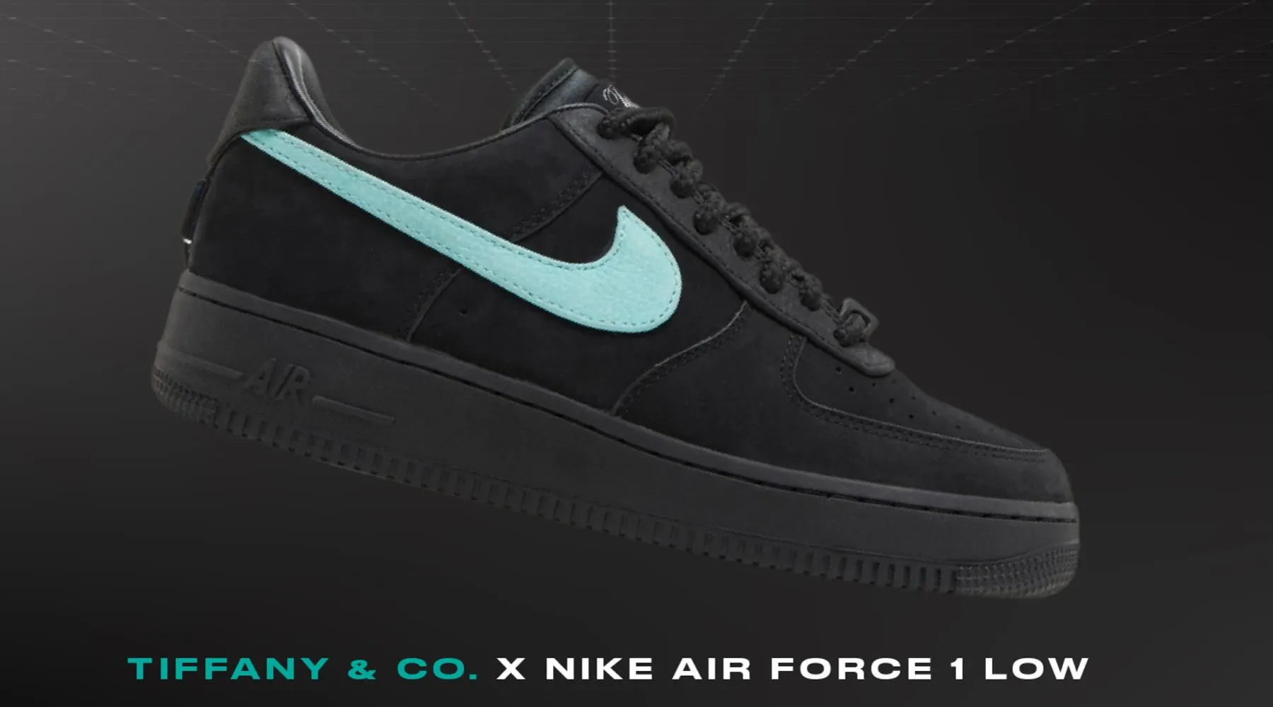 TIFFANY & CO. x Nike Air Force 1 07 Low 1837 Tiffany Bue Grey