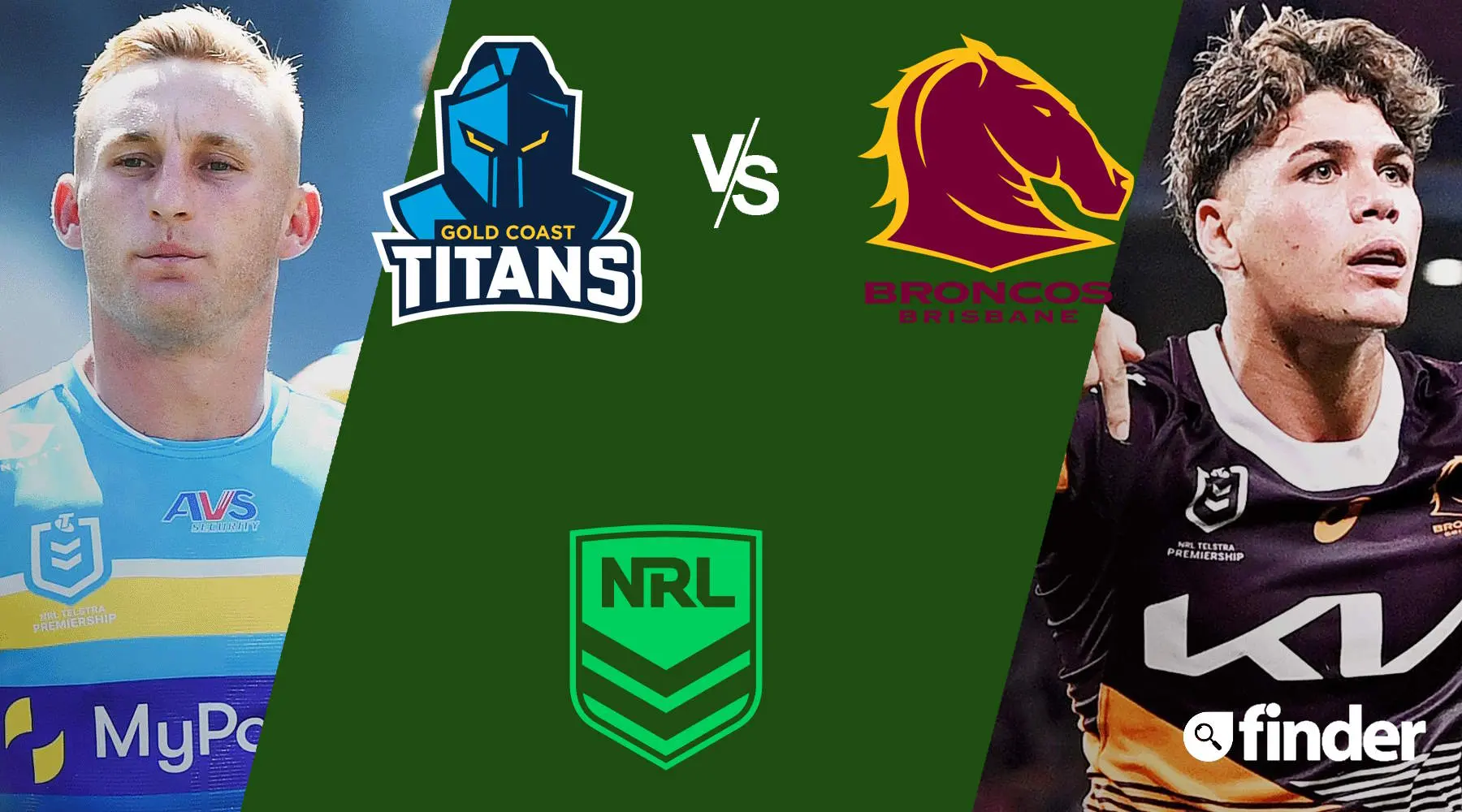 Brisbane Broncos v Gold Coast Titans, Round 12, 2022