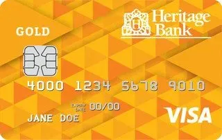 Heritage Bank Gold Low Rate Credit Card