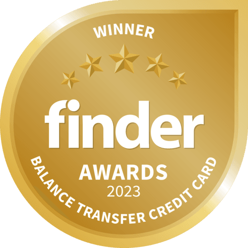 Finder Award Winner Balance Transfer Card