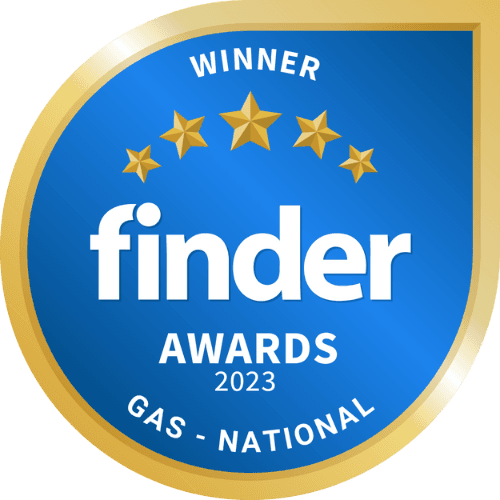 Finder Awards Winner Gas National 2023 Badge