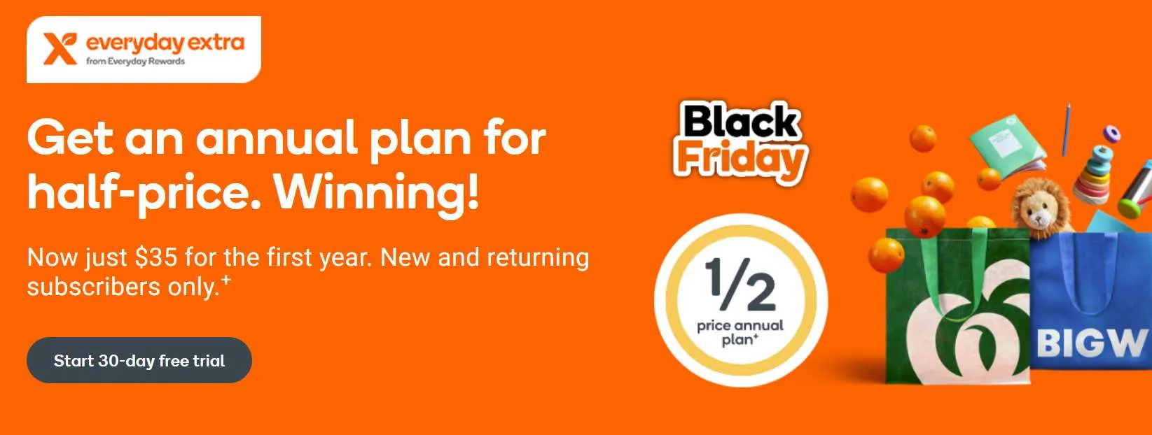 Woolworths Everyday Extra Orange Friday sale | Finder