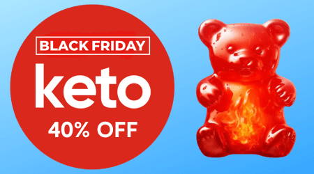 Keto Black Friday sale: 40% off keto gummies and meal delivery