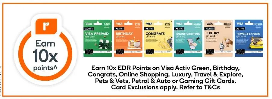 20x Everyday Rewards points on Apple gift cards @ Woolworths (15