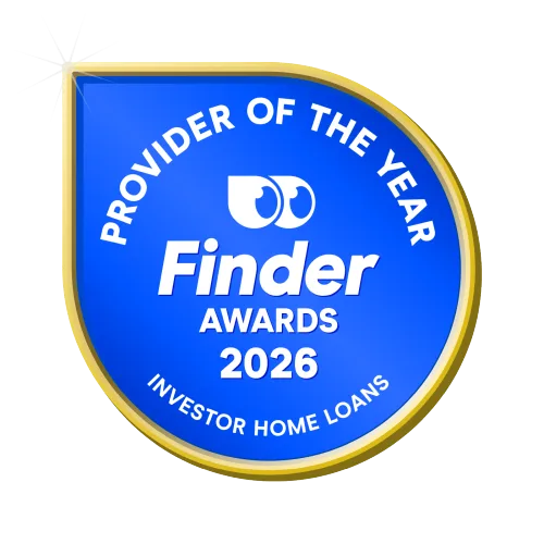 Provider of the year -  Investor Home Loans badge