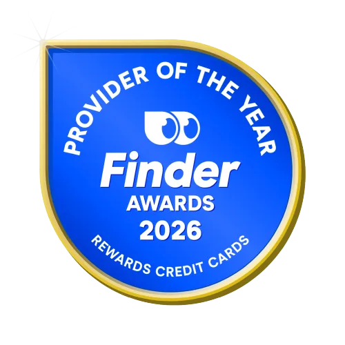 Provider of the year -  Rewards Credit Cards badge