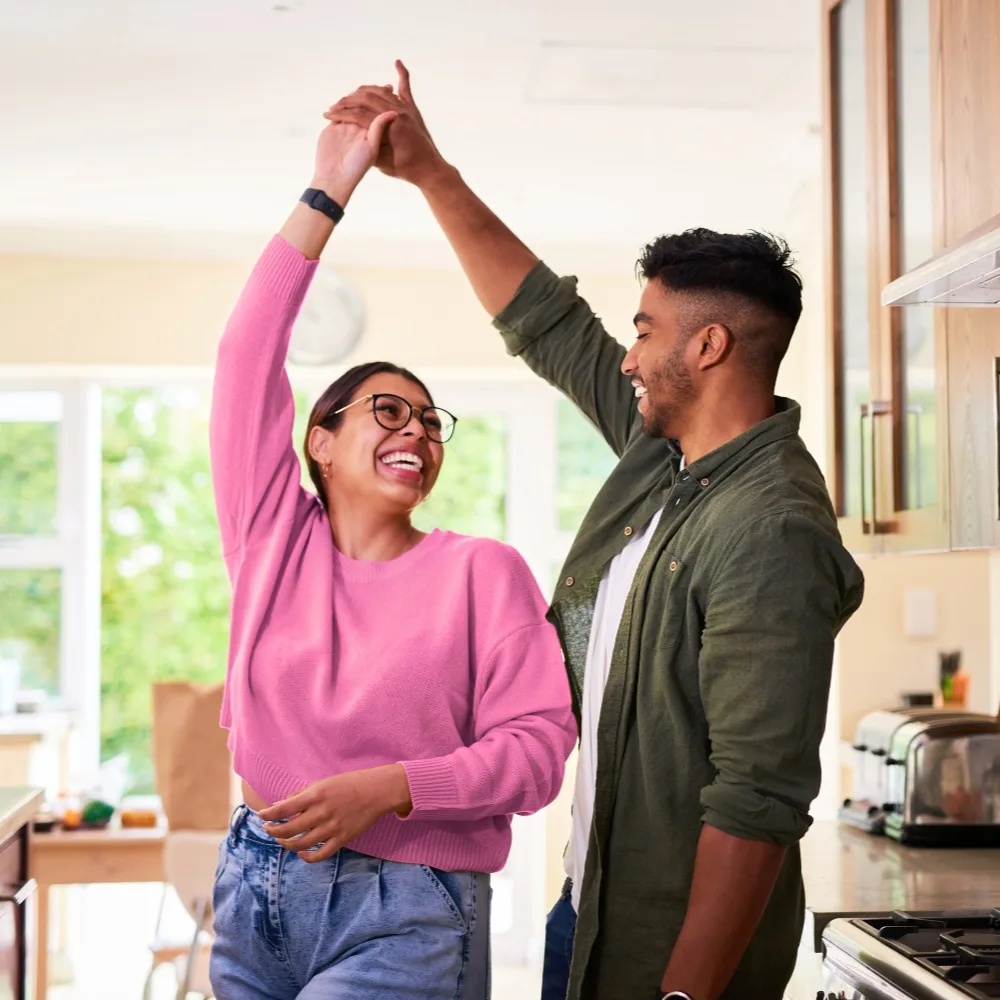Couple enjoying retirement