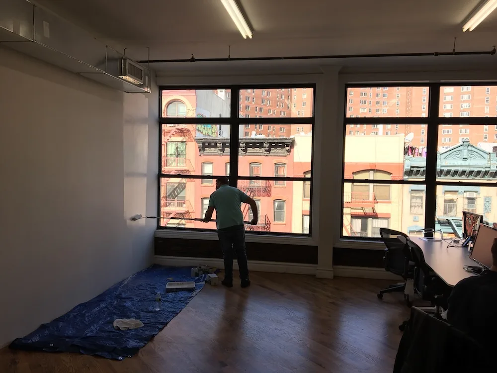 Whiteboard paint US Office