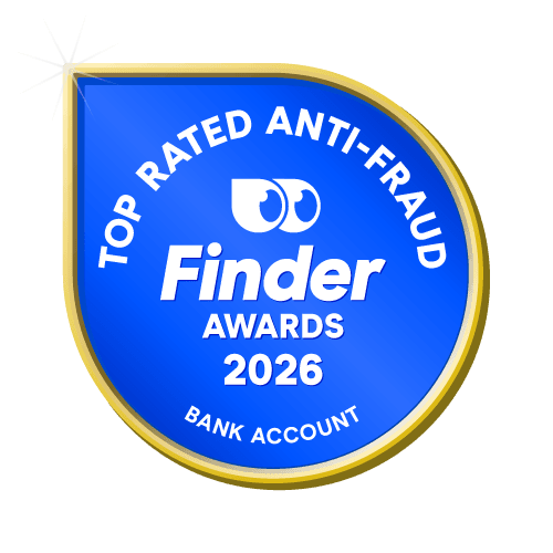 Top Rated Anti-Fraud Bank Account badge