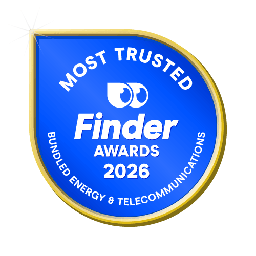 Most Trusted Bundled Energy & Telecommunications badge