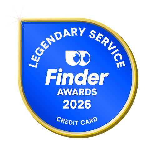 Legendary Service Credit Card badge