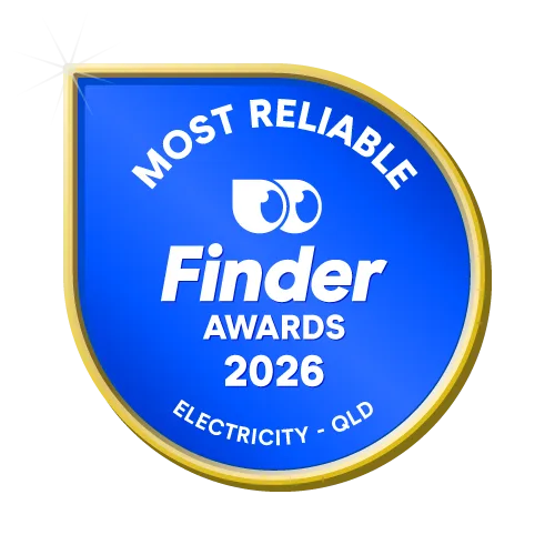Most Reliable Electricity - QLD badge