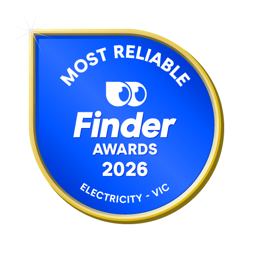 Most Reliable Electricity - VIC badge
