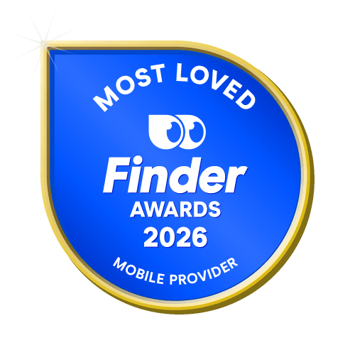 Most Loved Mobile Provider badge