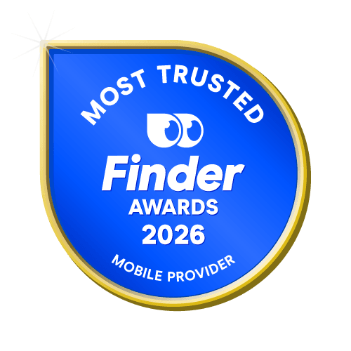 Most Trusted Mobile Provider badge