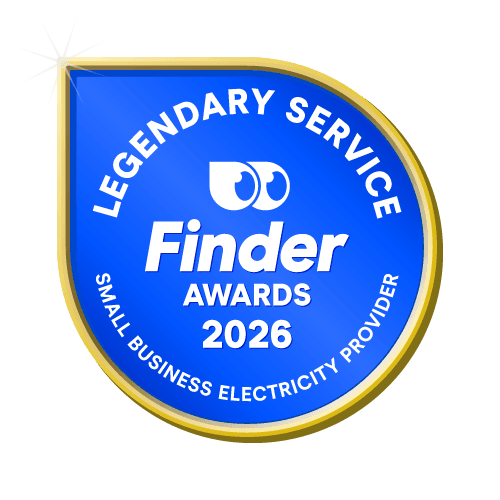 Legendary Service Small Business Electricity Provider badge