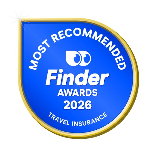 Most Recommended Travel Insurance badge