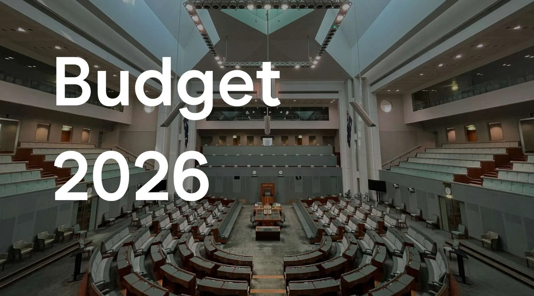 Federal budget 2026 announcement