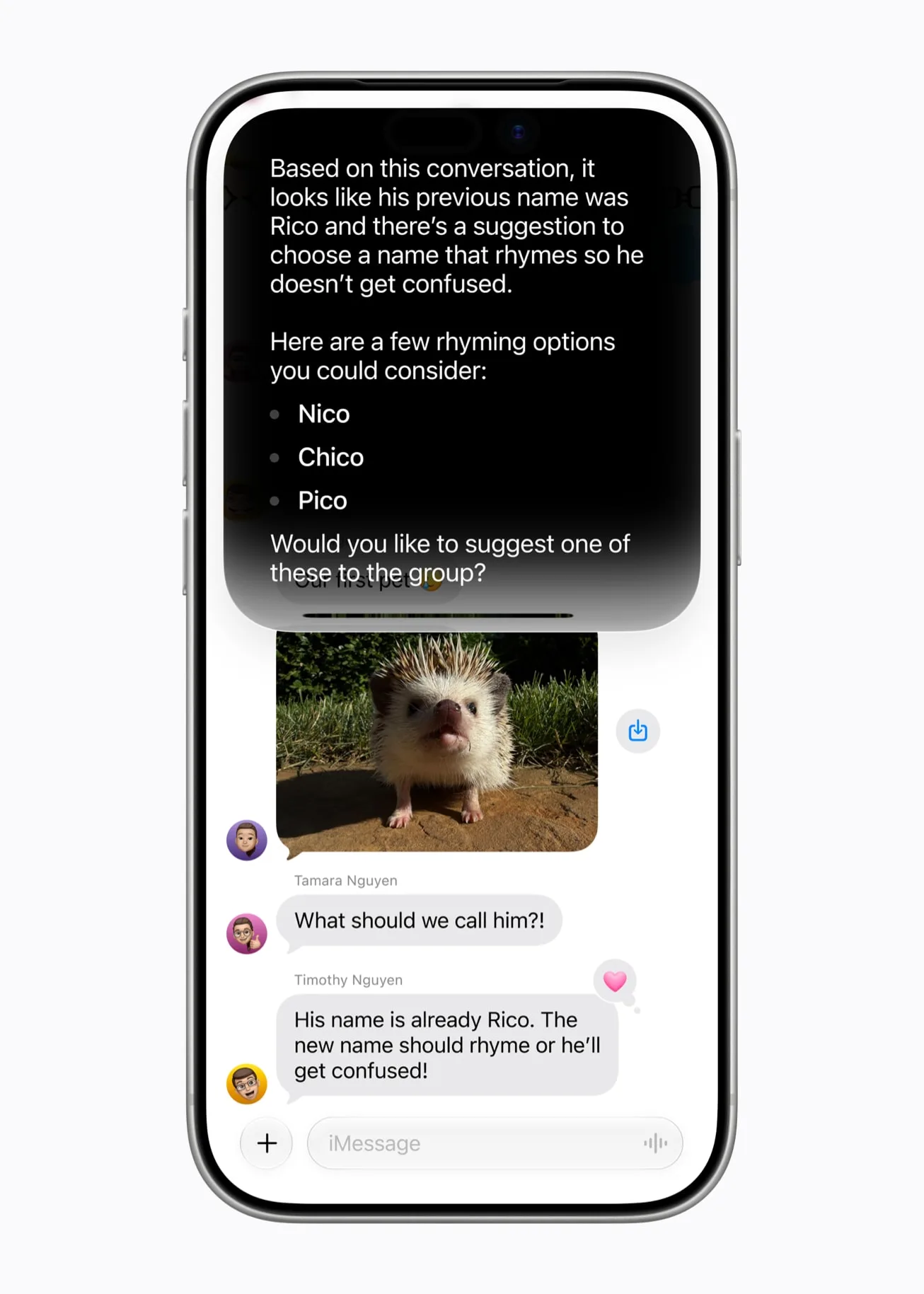 Image: Apple/Supplied Siri AI in action using iOS 27