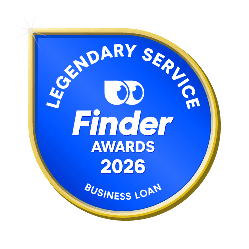 Legendary Service Business Loan badge