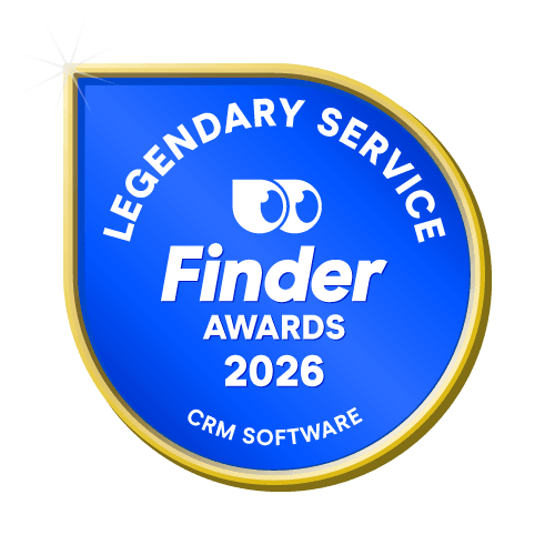 Legendary Service CRM Software badge