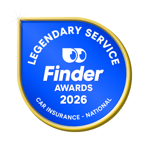 Legendary Service Car Insurance - National badge